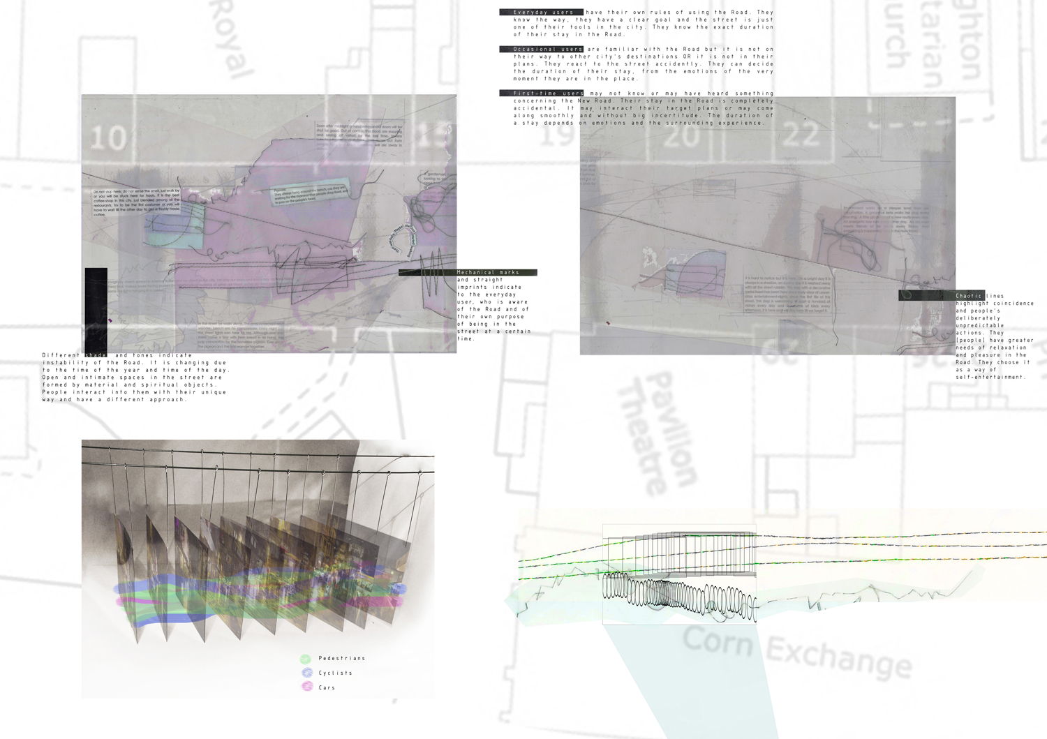 Urban plan Brighton UK
